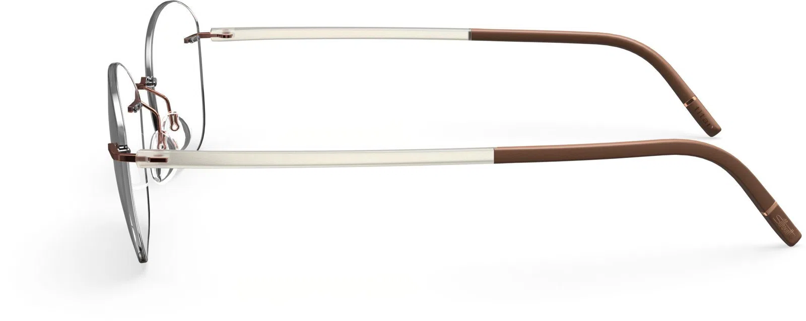 Silhouette The Wave Chassis Rimless 5567 Eyeglasses - view 52